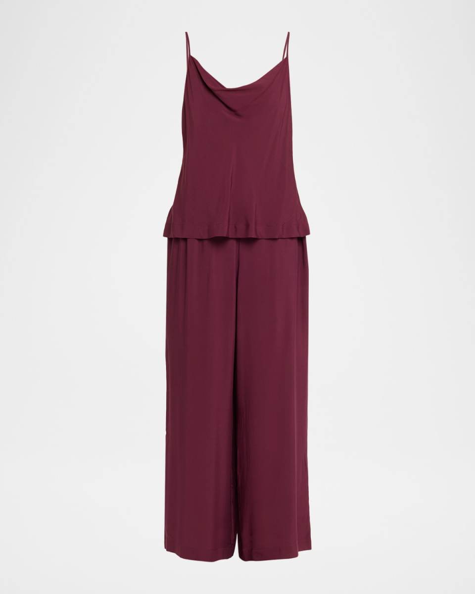 Sleek Silk-Modal Cami Pajama S